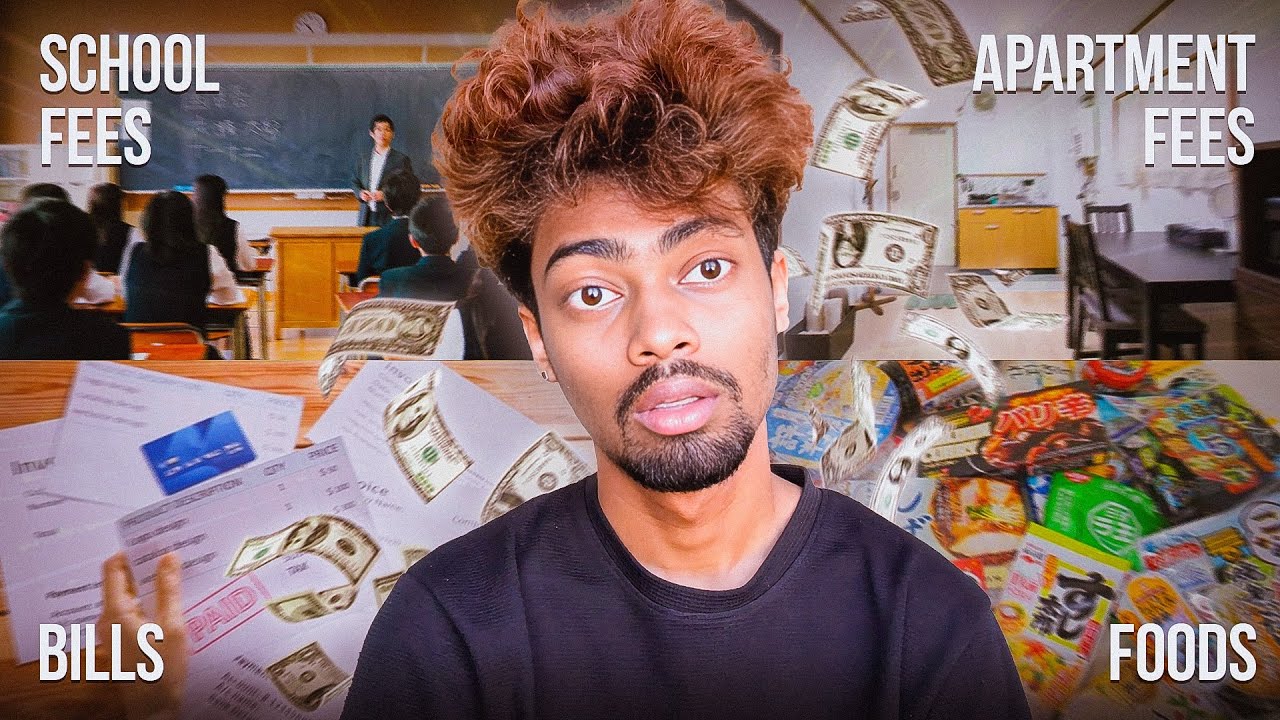 ජපන් Student කෙනෙක්ගෙ මාසික වියදම | JAPAN VLOG 034