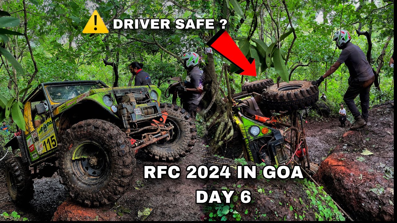 RFC 2024 In Goa || DAY 6 || 4x4 Extreme Off-roading in Goa .