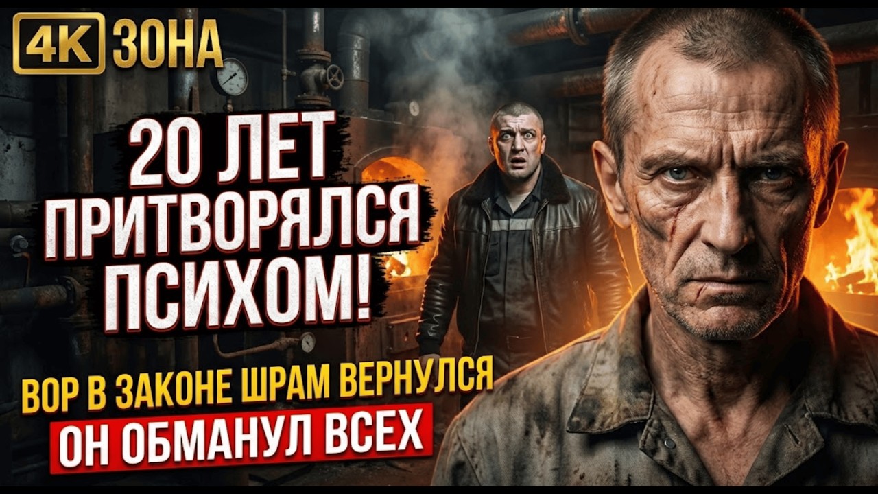 20 ЛЕТ ПРИТВОРЯЛСЯ ПСИХОМ! Когда он заговорил — зона замерла от ужаса