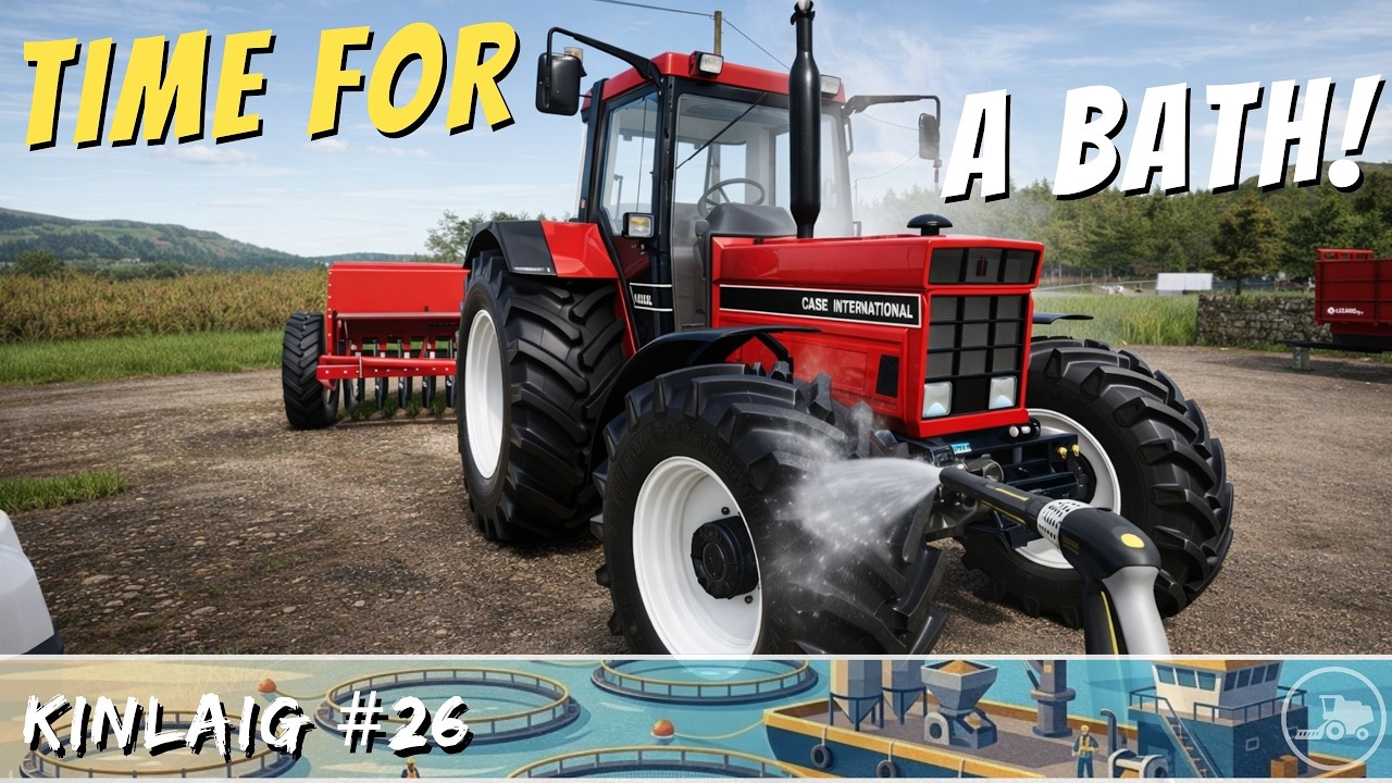 Canola & Barley get drilled! | Skyefin Aquafarm on Kinlaig - Farming Simulator 25