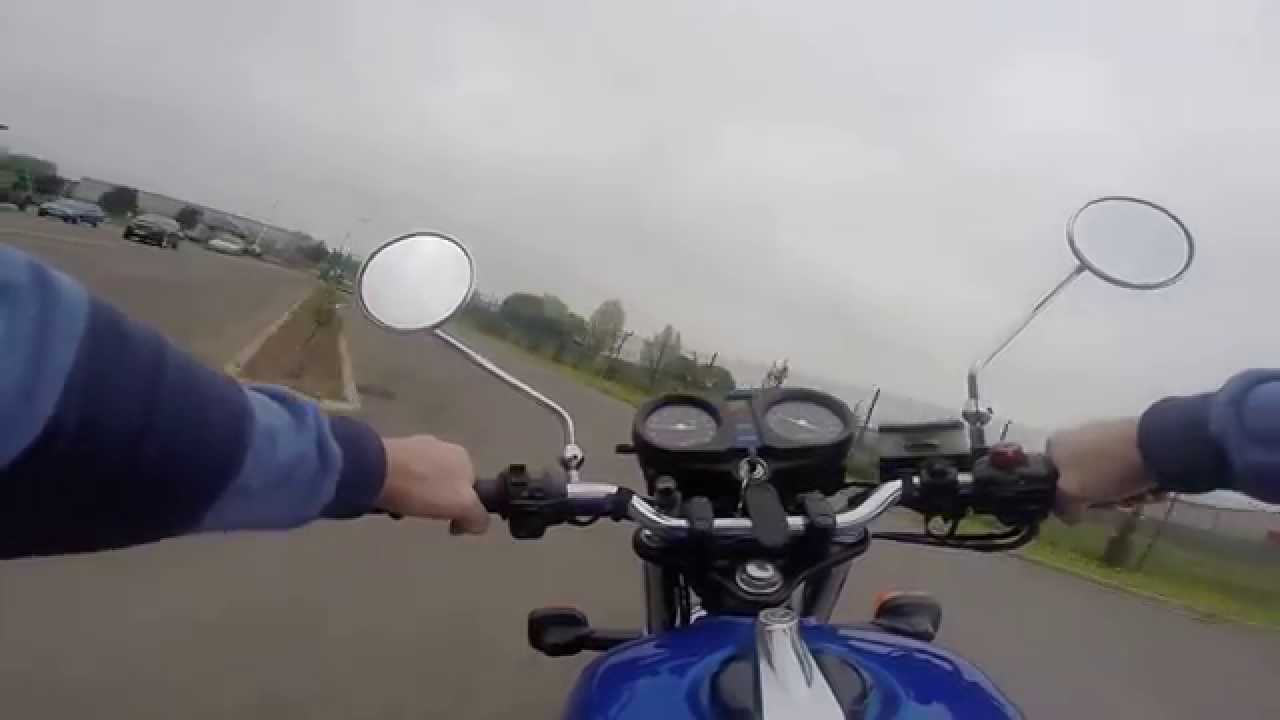CB250N-DB Fires Up...
