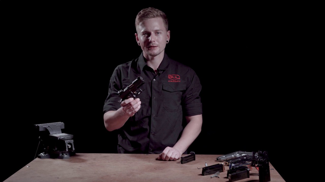 Bul Armory SAS2 UL disassembly guide.