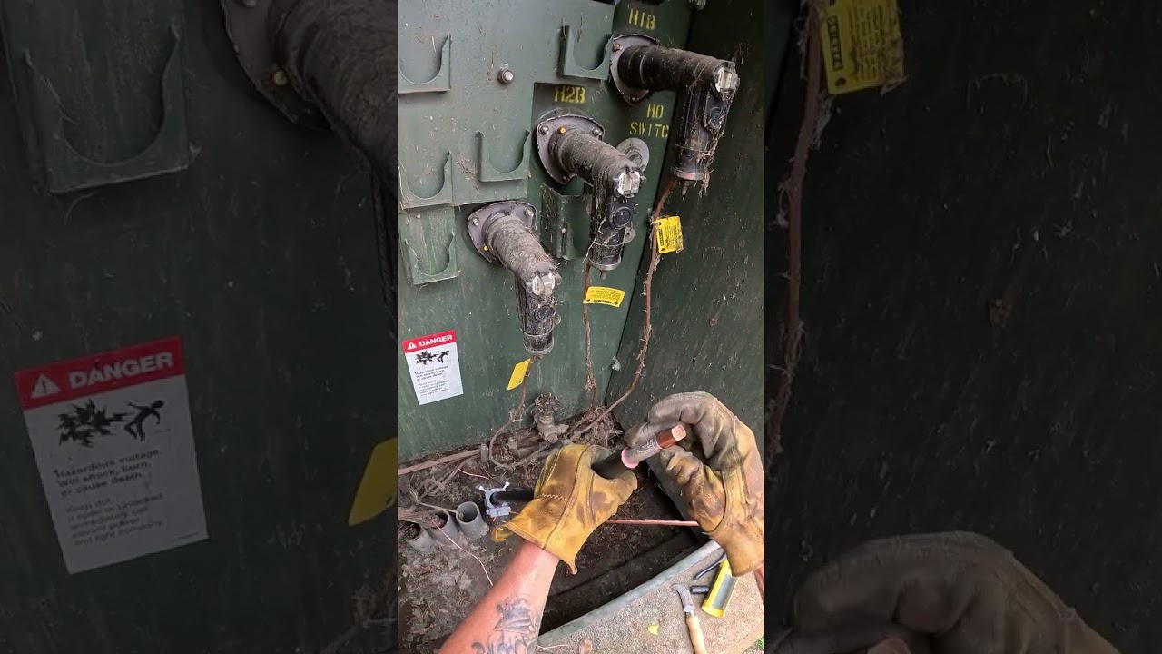 Terminating a 1/0 URD elbow for distribution 🤙⚡️🇺🇸