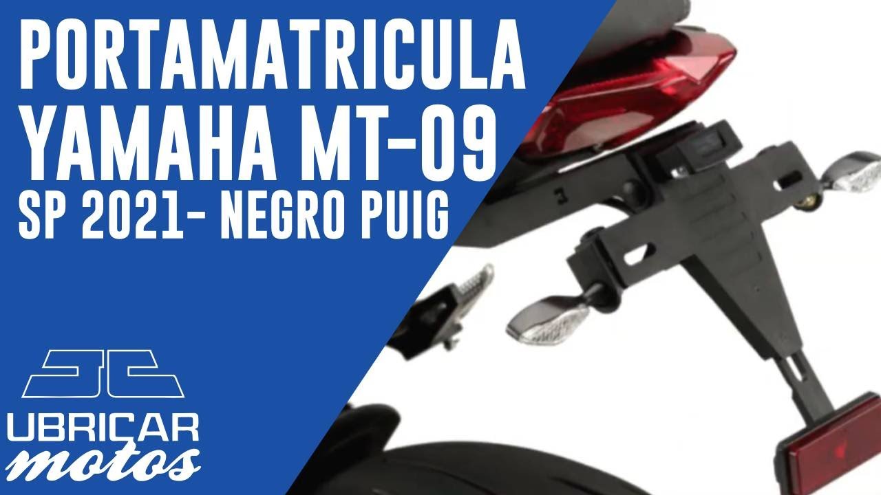 Portamatricula Yamaha MT-09 / SP 2021- Negro Puig 20668