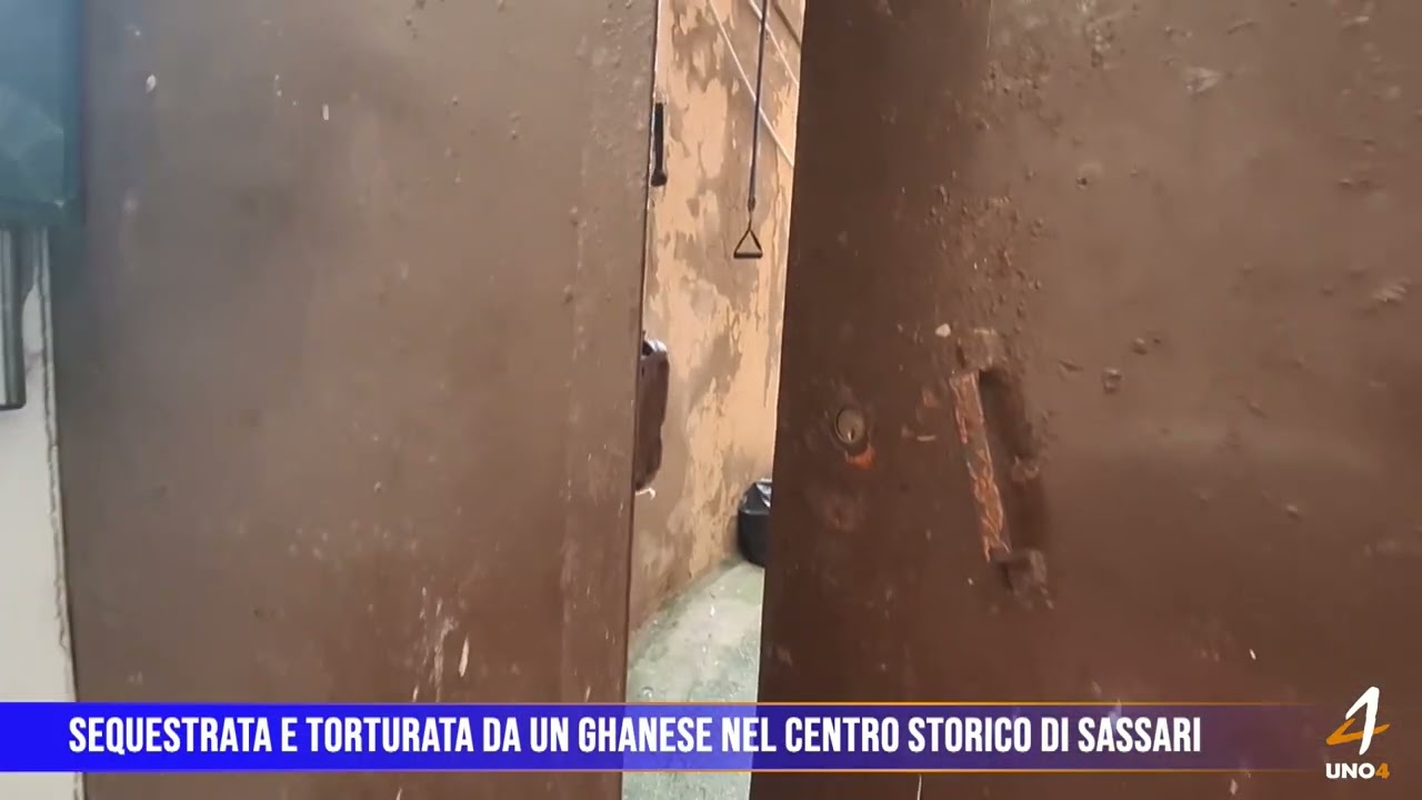 Sequestrata e torturata da un Ghanese nel centro storico di Sassari