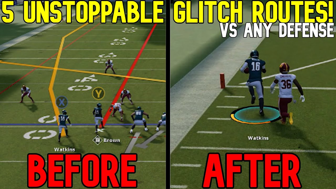 5 UNSTOPPABLE GLITCH ROUTES That Beat Any Defense in Madden NFL 23! Offense Tips & Tricks