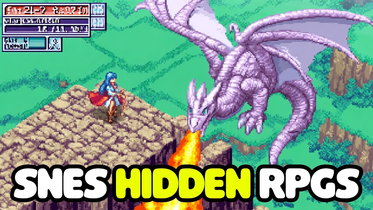 12 ролевых игр для SNES: от легендарной классики до игр, которых вы НИКОГДА не видели!
