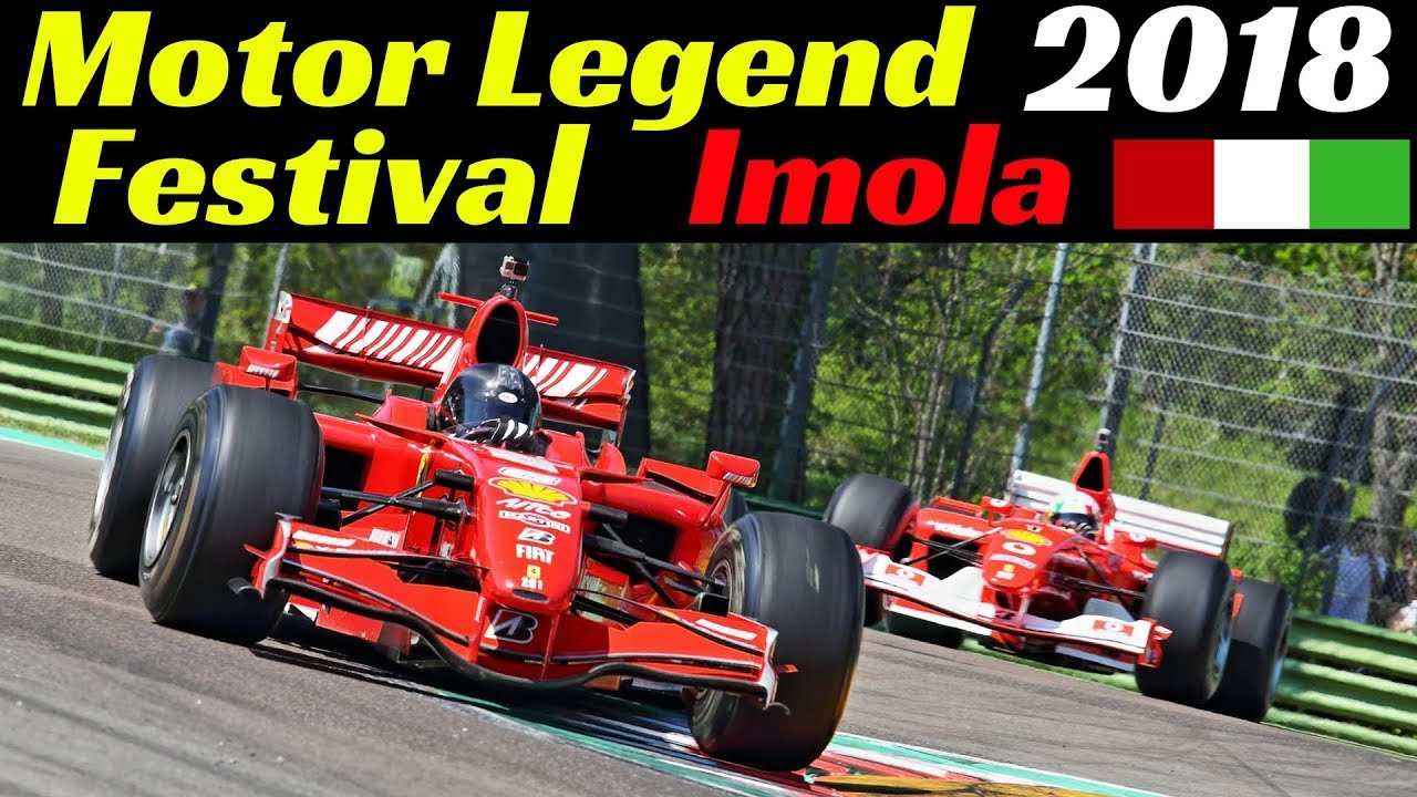 Motor Legend Festival 2018, Imola Circuit - Ferrari F1 Corse Clienti, V8, V10 & V12 Pure Sound!
