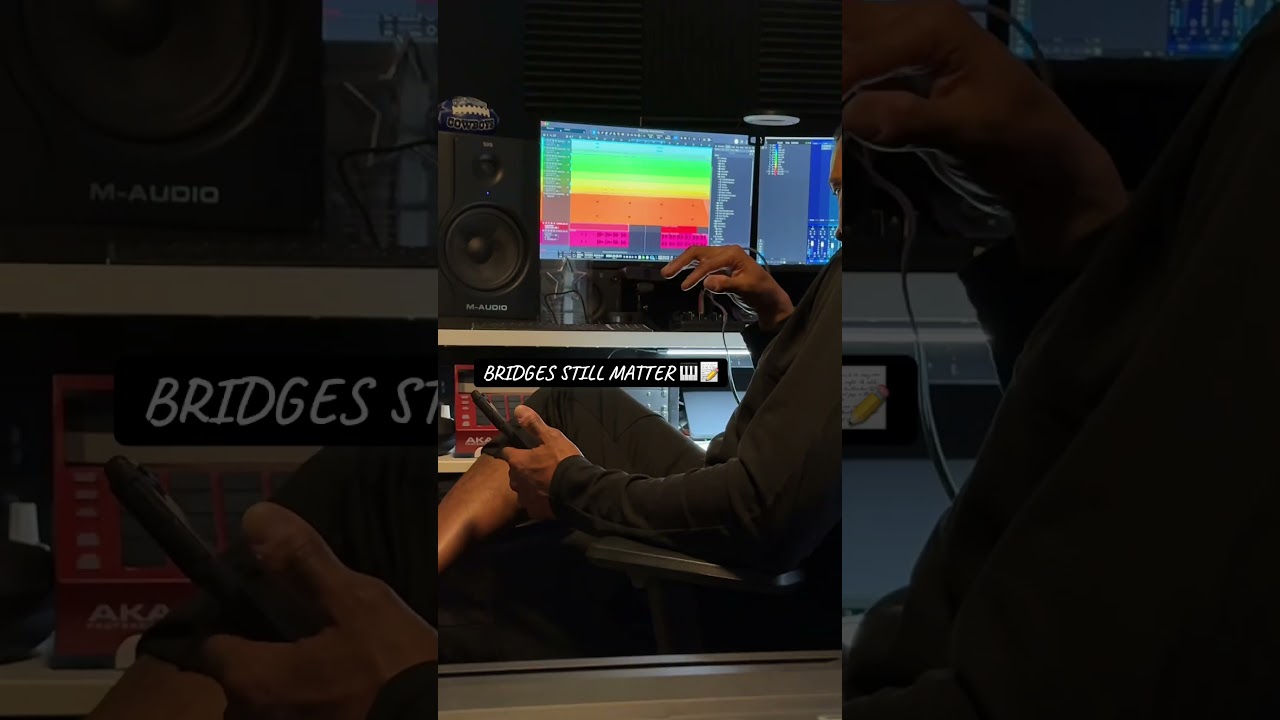 Writing a bridge with Billy C. Of Hi-Five! From his upcoming single “It’s Christmas” 