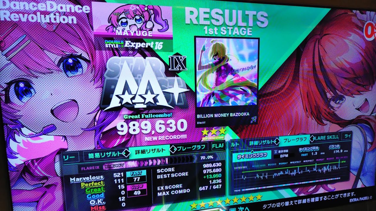 【DDR WORLD】EDP BILLION MONEY BAZOOKA 989630 GFC