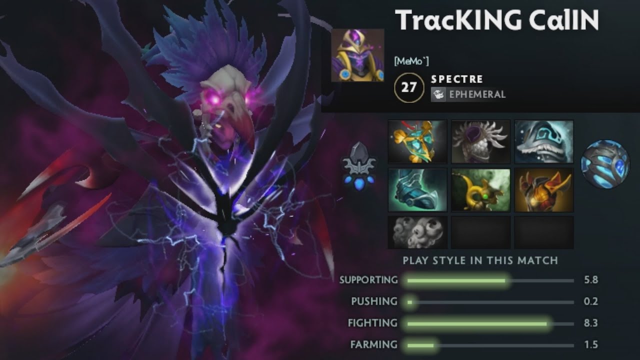 HOLY SPECTRE SUPPORT | The Most Assists/Heal/Damage Dealt | dOTA gAMEpLAY