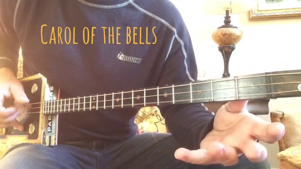 Carol of the Bells   Tutorial for 3 string Cigar Box Guitar with TAB 1