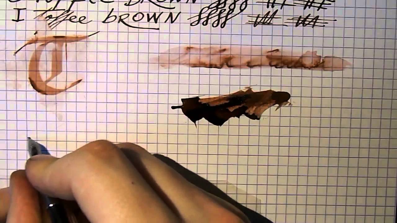 Inkcyclopedia: Montblanc Toffee Brown