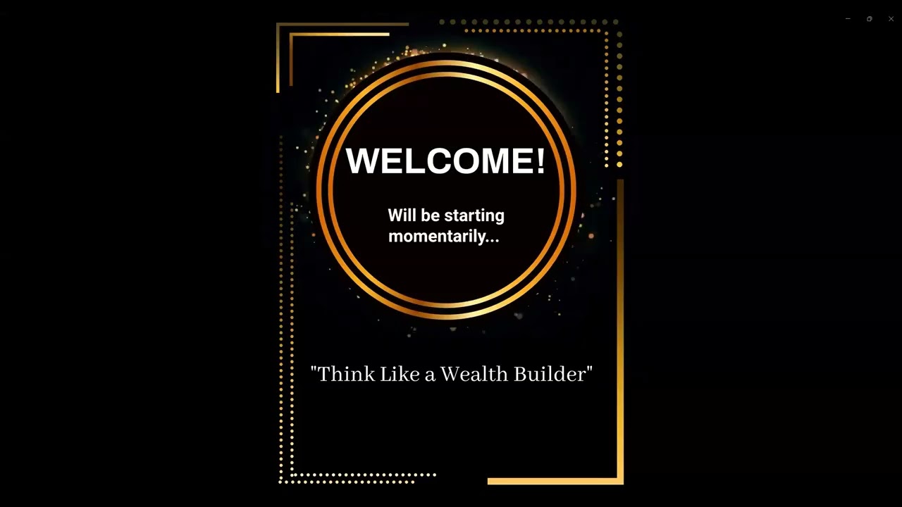Think Like a Wealth Builder Online Education Class