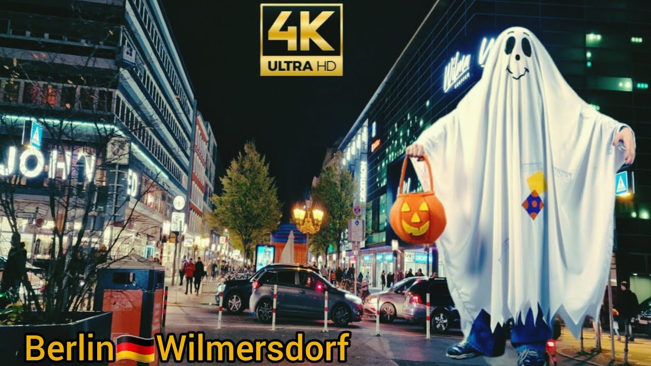 Walking tour in Berlin Wilmersdorf | Halloween vibes in Wilmersdorfer Street