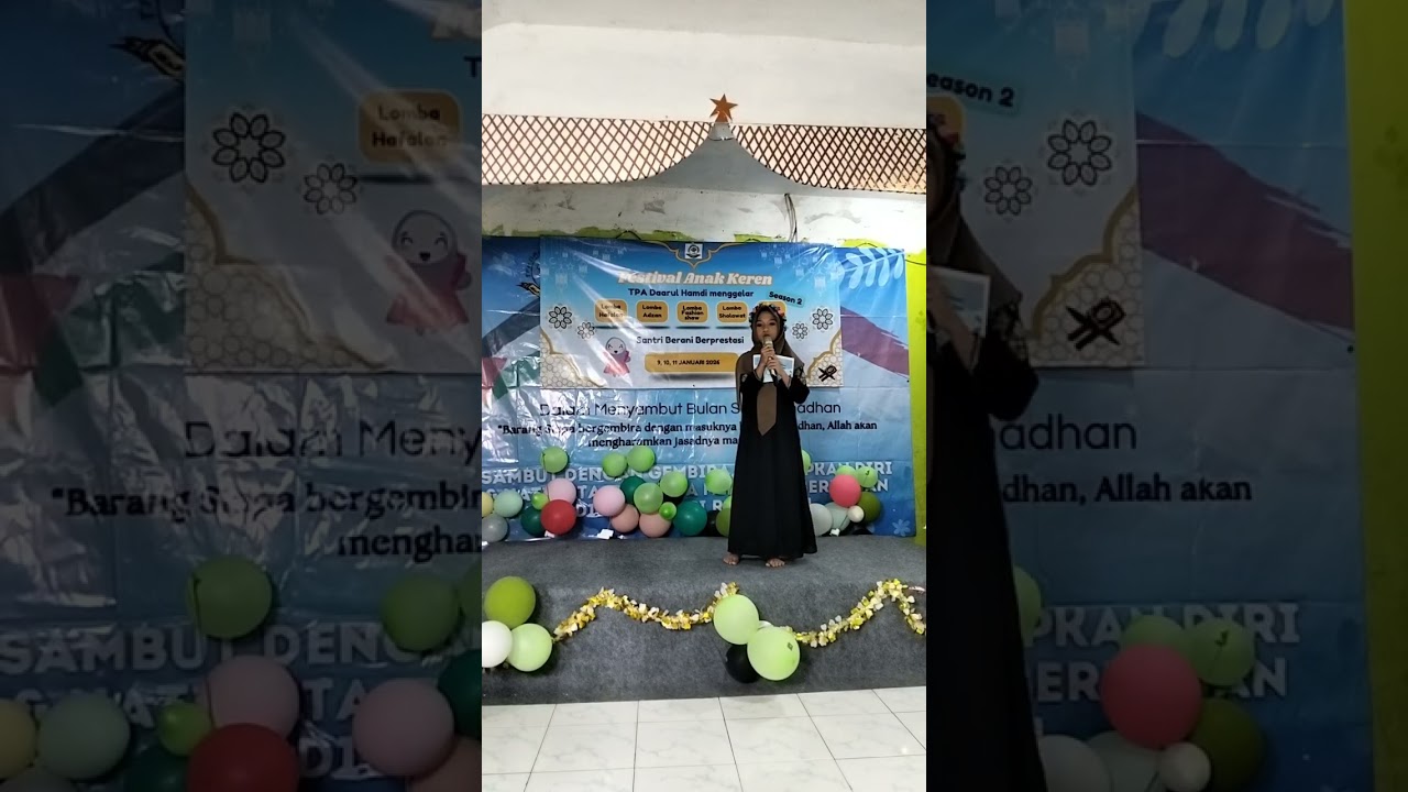Pidato anak dengan tema pentingnya kita menuntut ilmu By Asya 