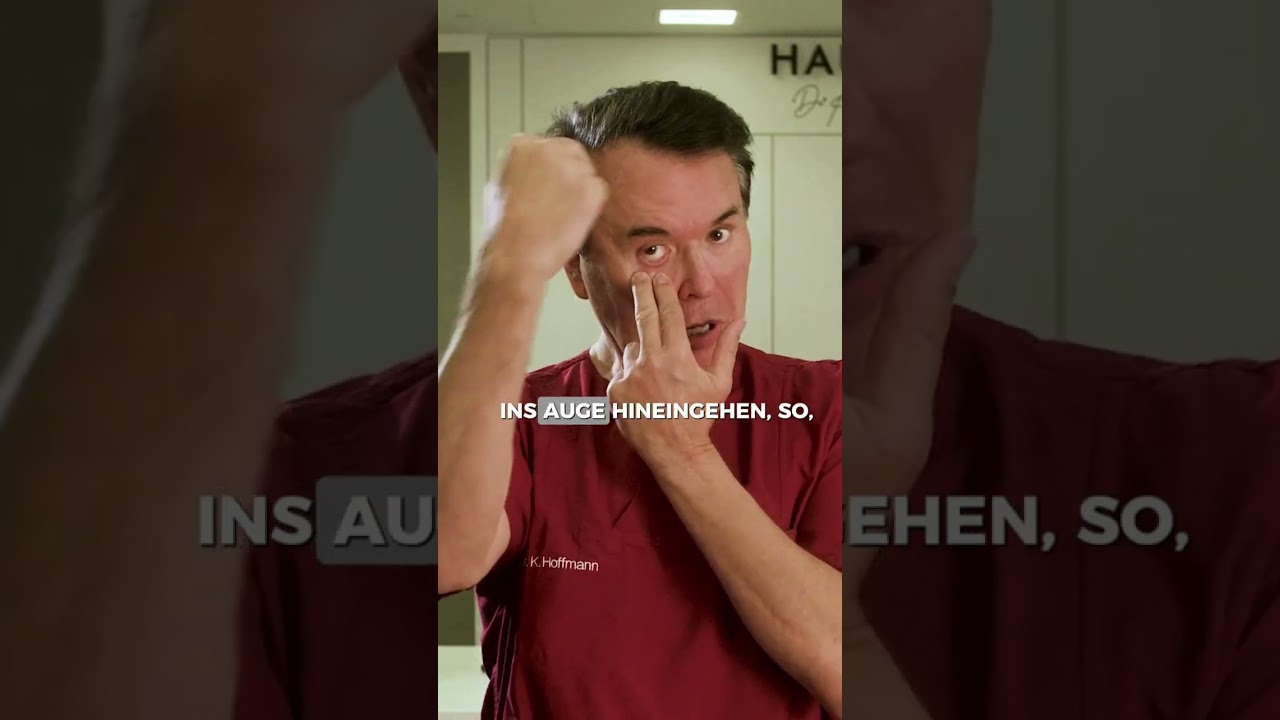 Tränensäcke schonend entfernen