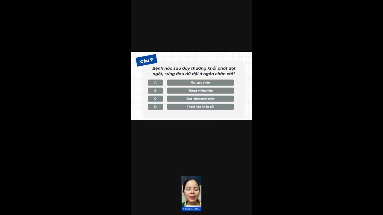 Ngày 6: Các bệnh xương khớp thường gặp và cách phòng tránh! Dr Thuỳ Dung 📱