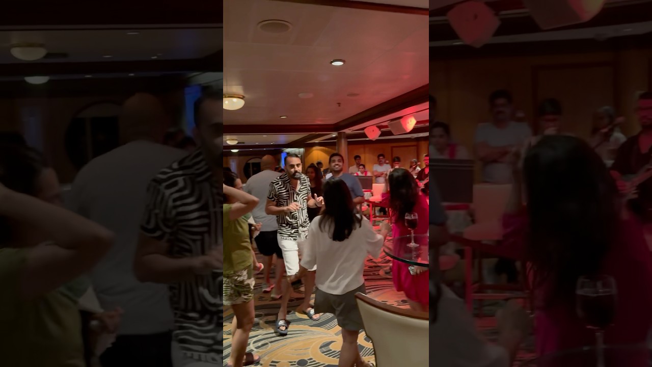Dance Programme on the Cordelia Ship