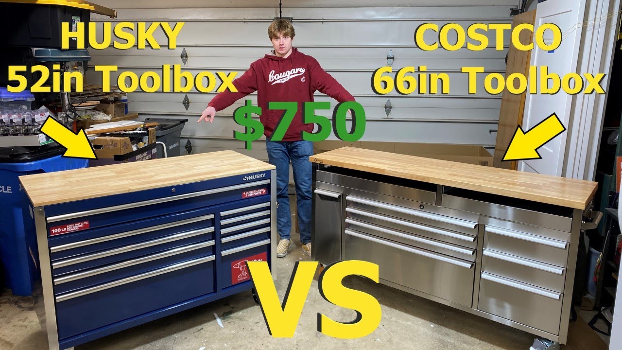 Какой из них выбрать? Сравнение ящиков для инструментов Husky и Costco за 750 долларов.