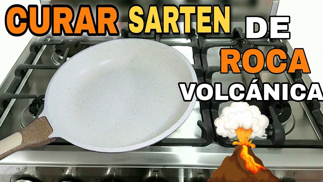 El Mejor Método De Curación De Sartenes De Roca Volcánica