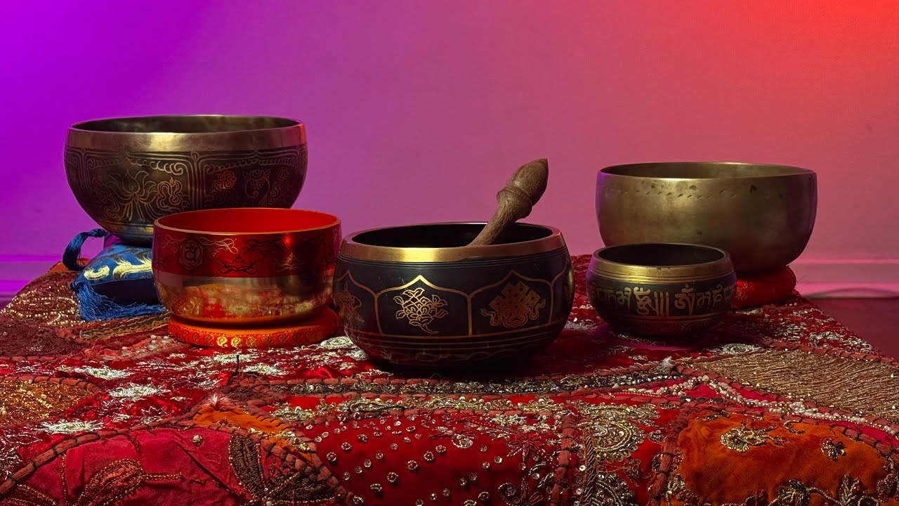 ASMR Meditation & Relaxation | Singing Bowls, Soft Speaking