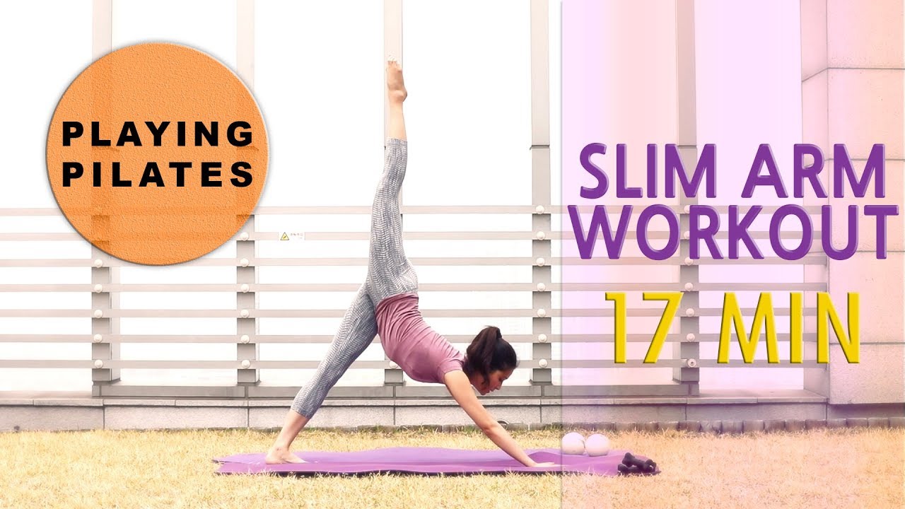 [Playing Pilates]슬림한 팔을 만드는 운동(Feat. 코어운동)❤️Slim Arm Workout
