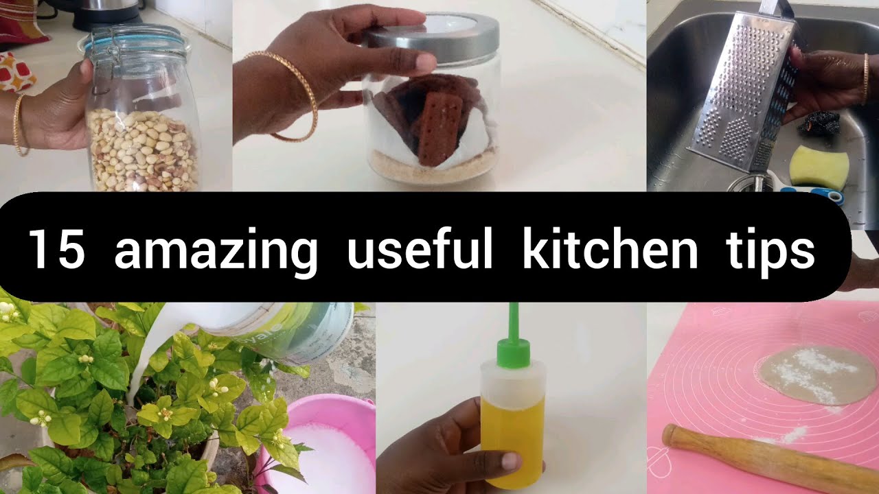 15 amazing useful Kitchen Tips/Every day easy to follow tips #youtube #trending #kitchen tips
