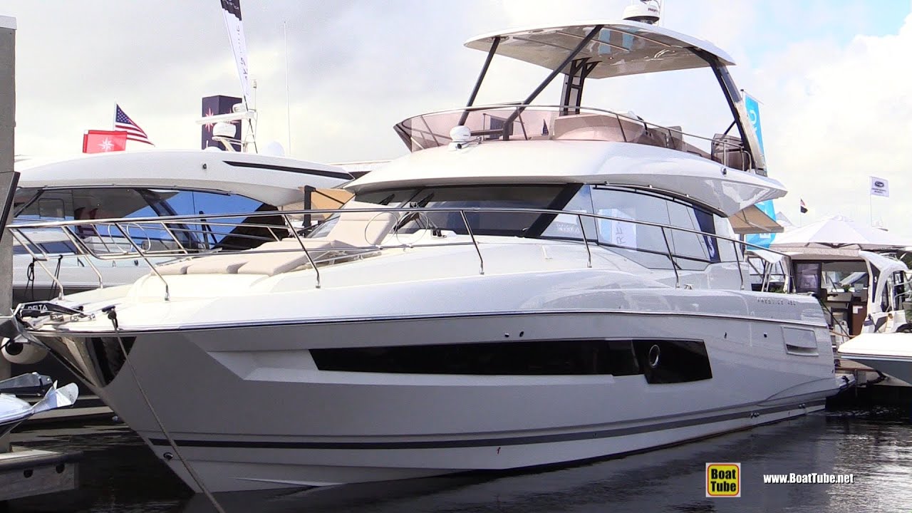 2020 Prestige 460 Luxury Yacht Walkaround Tour - 2020 Fort Lauderdale Boat Show