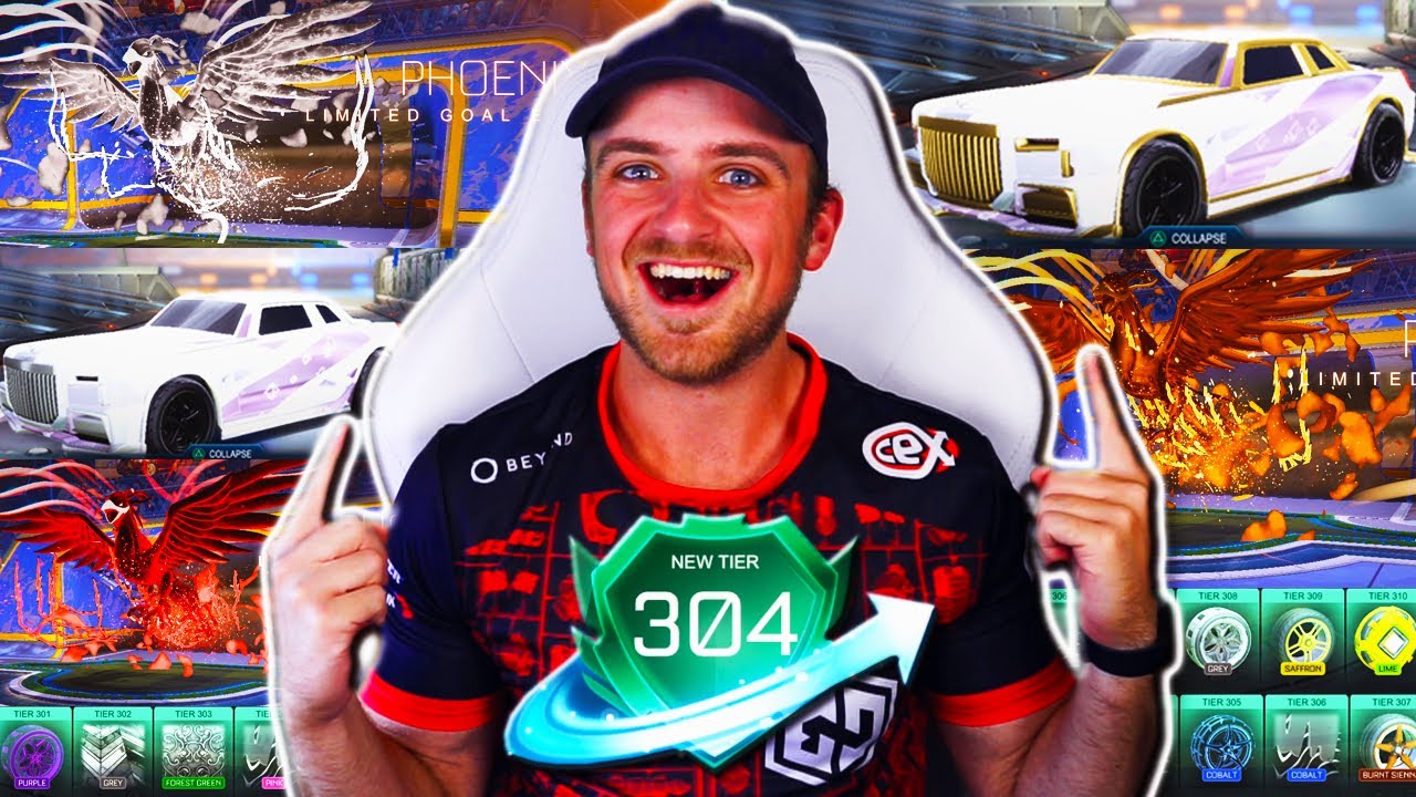 *GOLD ITEMS* I Unlocked EVERY Single Item in the BEST Rocket Pass EVER Made! [300 TIERS in SEASON 7]