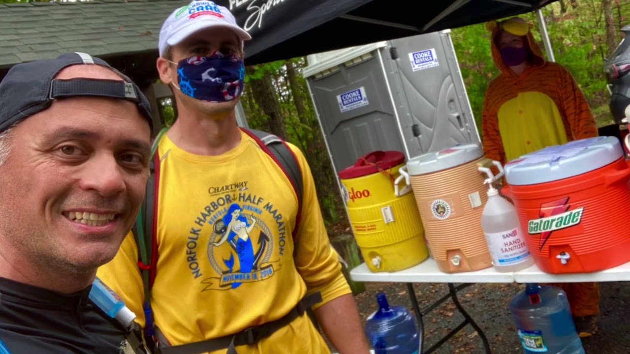Pilot Mountain to Hanging Rock NC 50k Ultramarathon with Music