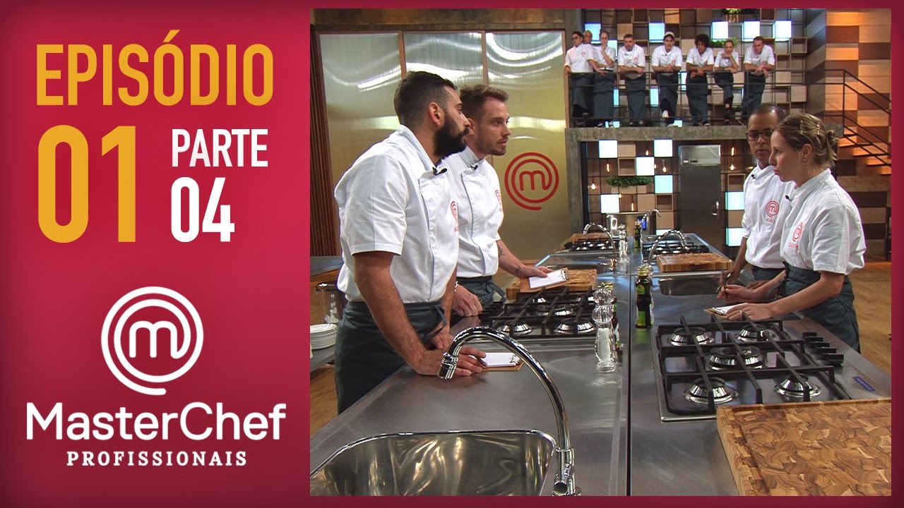 MASTERCHEF PROFISSIONAIS (04/10/2016) | PARTE 4 | EP 1 | TEMP 01