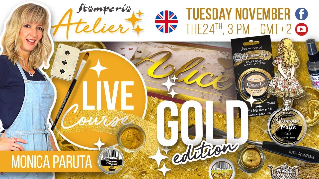 STAMPERIA Atelier - Gold Edition