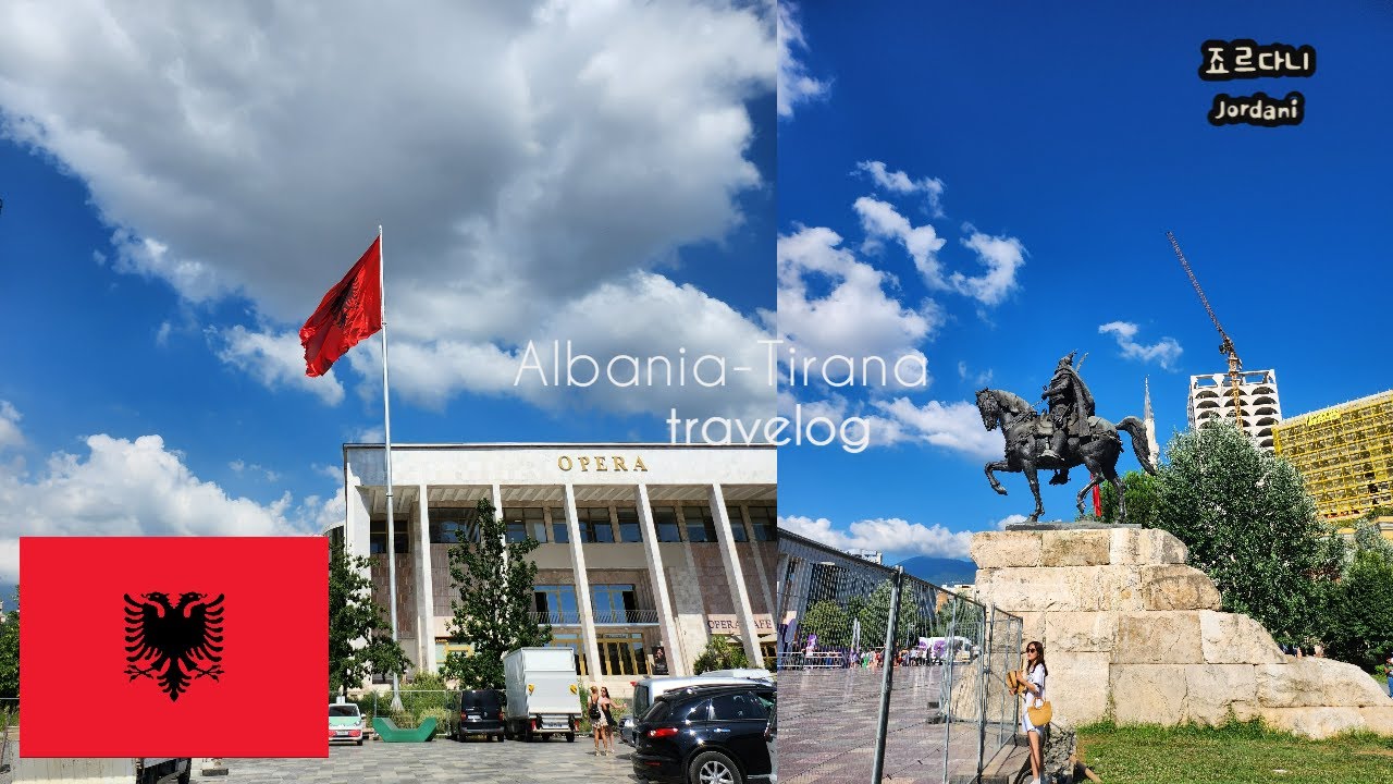 travelogㅣ알바니아 티라나🇦🇱ㅣ국기가 너무 무서운걸 ㅣ대체 여긴 어디인가ㅣ반나절만에 스윽 둘러보기 ㅣ몬테네그로- 알바니아 버스로 국경넘기