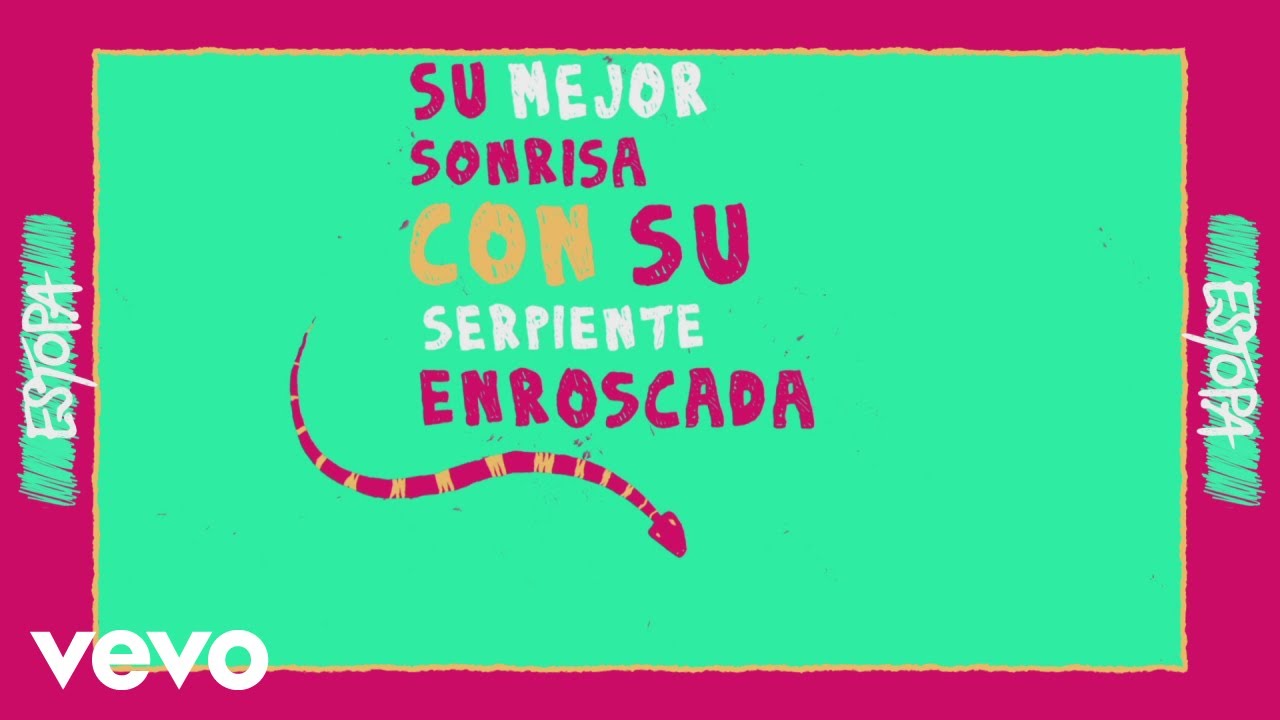 Estopa - La Serpiente y la Luna (Lyric Video)