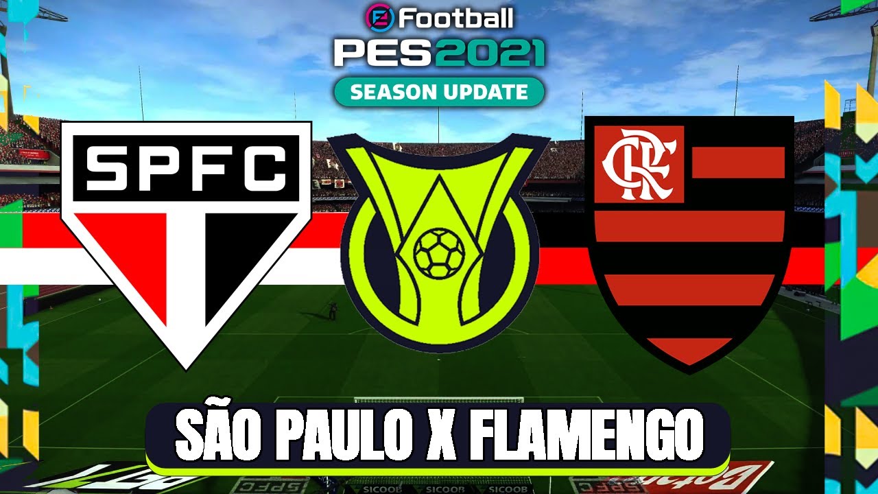 SÃO PAULO X FLAMENGO - (28/01/2026) Brasileirão 2026 - Efootball 2026