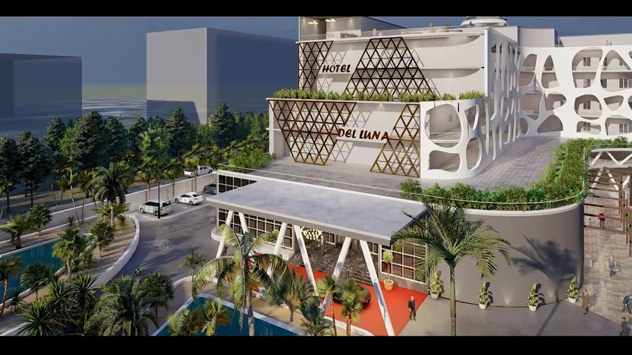 ARCHITECTURAL WALKTHROUGH ! COMMERCIAL HOTEL  PROJECT  !  1080P  !  LUMION 11