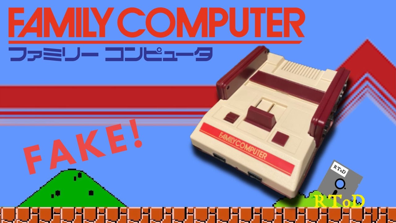 I bought a FAKE Nintendo Famicom - Let's look at it before I rip it apart! -  FamiClone