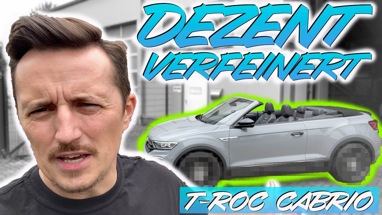 VW T-ROC Cabriolet ! Felgen, Fahrwerk und ein wenig Folie