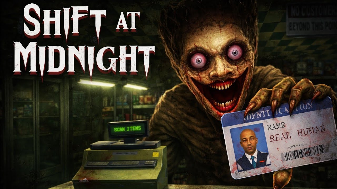 I WORKED A NIGHT SHIFT IN A GROCERY STORE SOMETHING WAS WATCHING ME  SHIFT AT MIDNIGHT #1