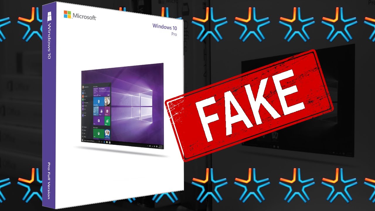Oh No, Fake Windows! - What Does Counterfeit Windows 10 Look Like?