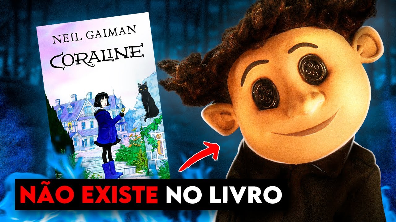 20 DIFERENÇAS no LIVRO de CORALINE