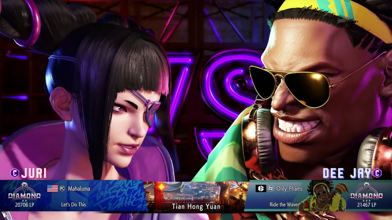 Street Fighter 6 Juri vs Dee Jay 2 of 4