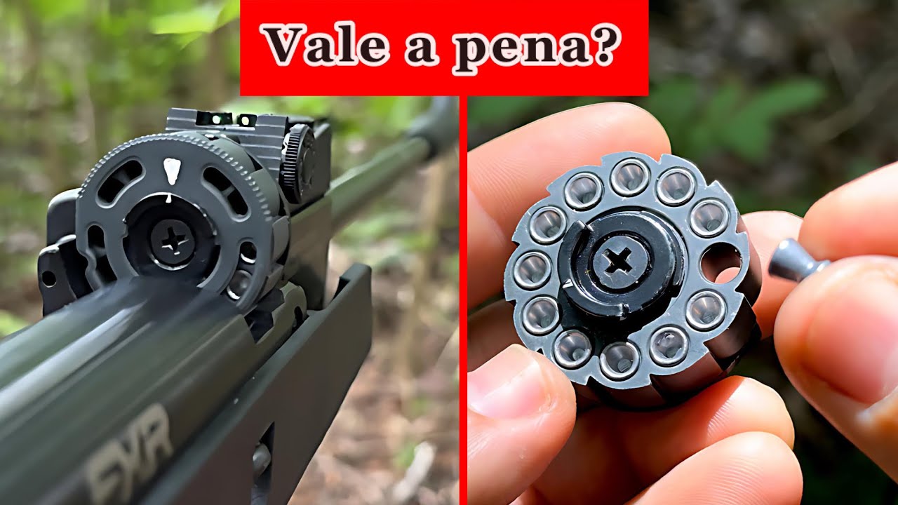 Carabina Black Hawk MAG - Vantagem do Magazine