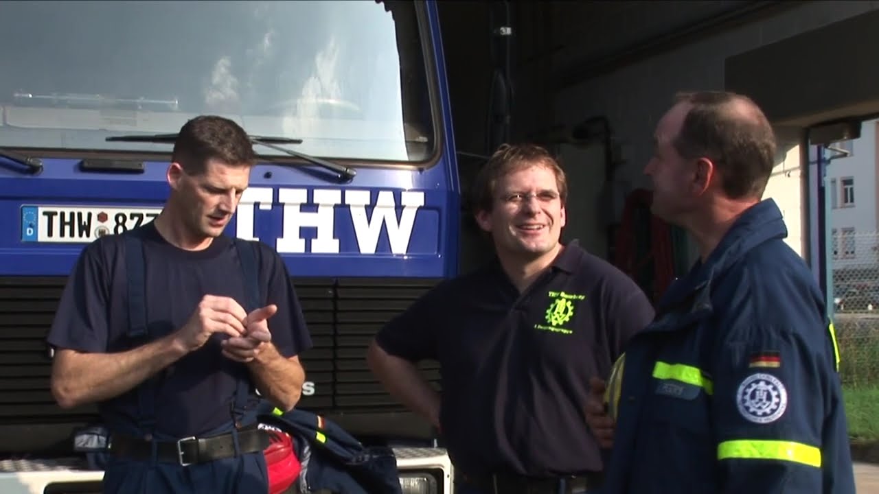 THW Saarburg - Reportage - Doku - Einsatz - Übung - Seilbahn