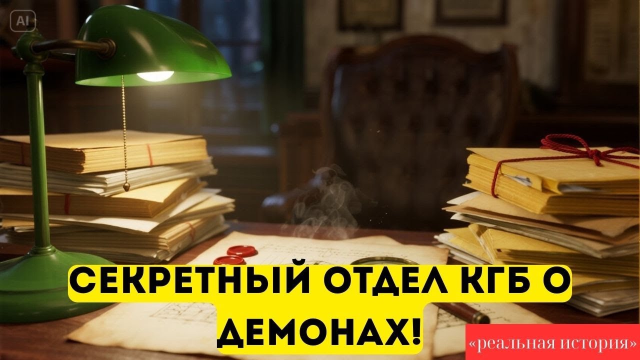 ЗАПРЕЩЁННЫЕ ДОКУМЕНТЫ  В КГБ Существовал ОТДЕЛ ПО «ИССЛЕДОВАНИЮ ДЕМОНА»
