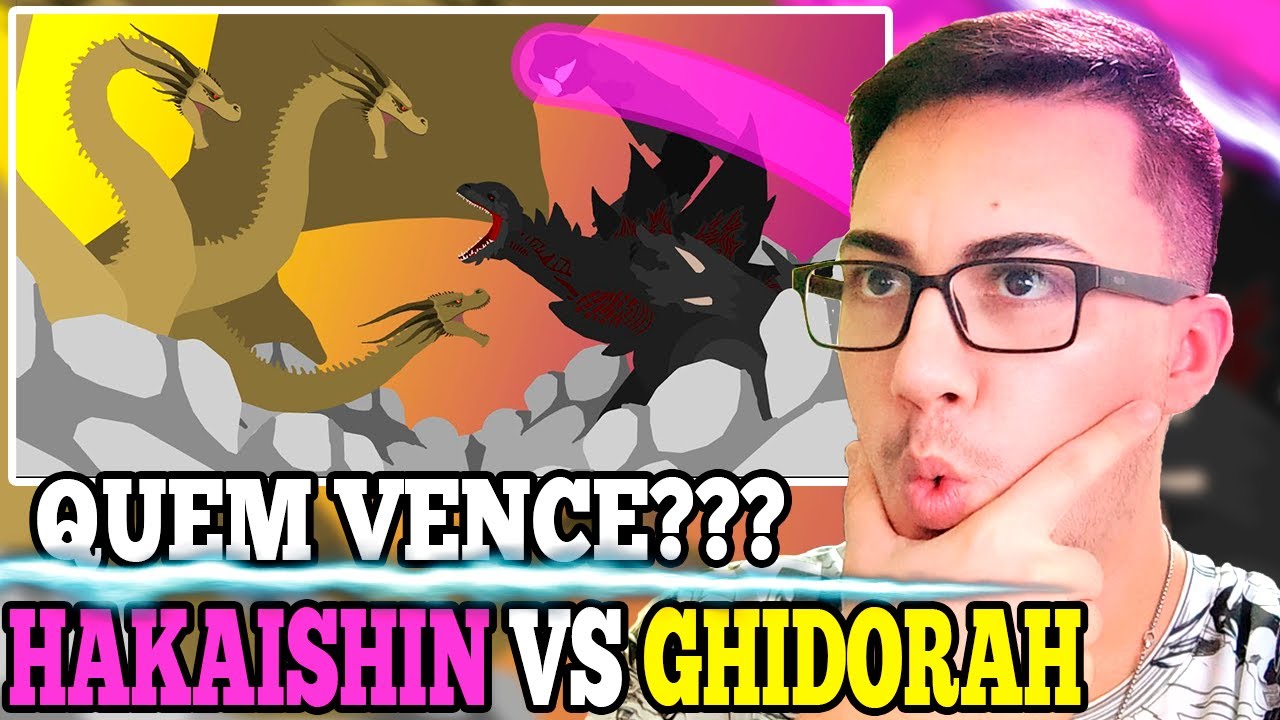 React Hakaishin Godzilla vs King Ghidorah