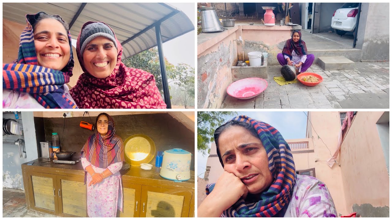 ਰੋਜ਼ ਸੋਚਦੇ ਸੀ ਜਾਣ ਦੀ ਅੱਜ ਭੈਣ ਆਪ ਹੀ ਆ ਗਈ ❤️|| by Dullat family vlogs ||