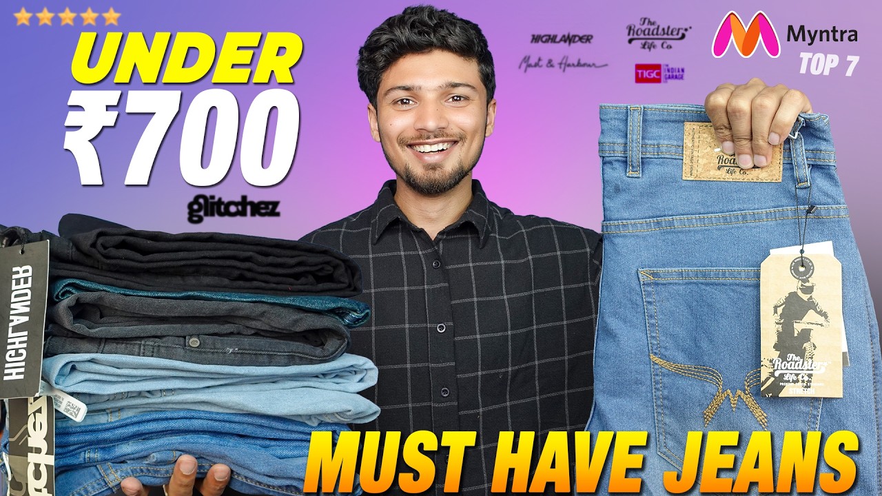 Best Jeans Under ₹700 on Myntra 🔥 Top 7 Budget Jeans for Men 2026