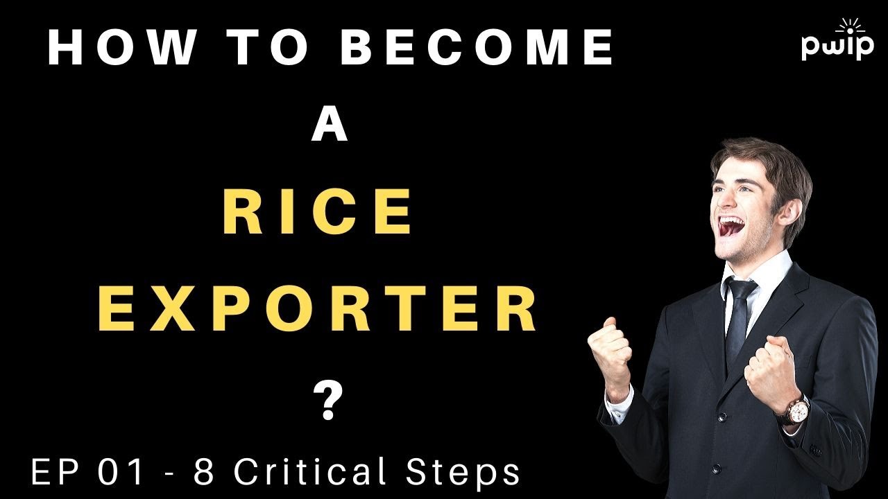How to become a Rice Exporter | Ep-01 - The 8 Important steps